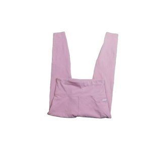 Lorna Jane Size XS Pink Athletic STRETCH Sporty Workout Leggings Pants